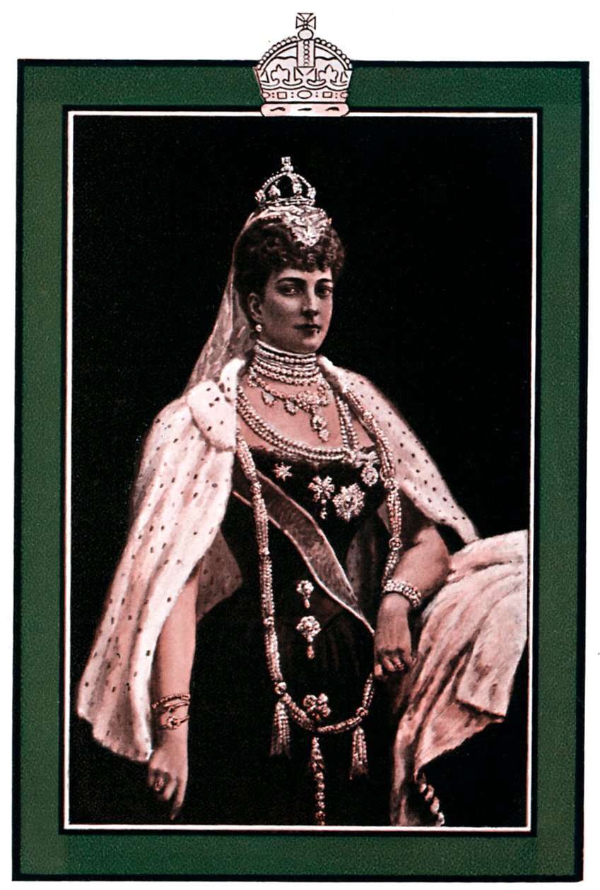 Alexandra von Dänemark, 1844-1925, Königin Gemahlin von König Edward VII, 1902-1903 von Unbekannt