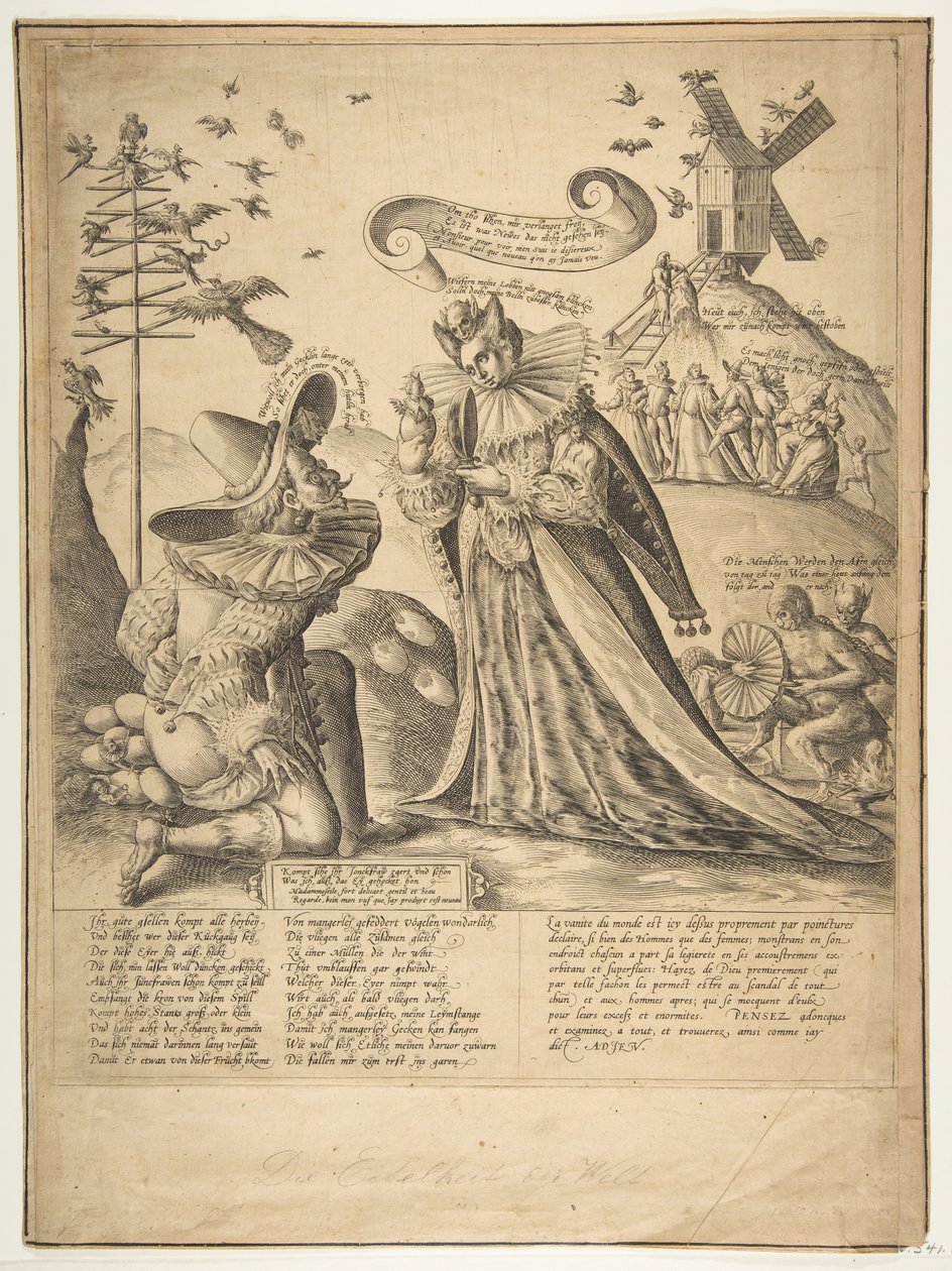 Allegorie auf die Eitelkeit von Unbekannt