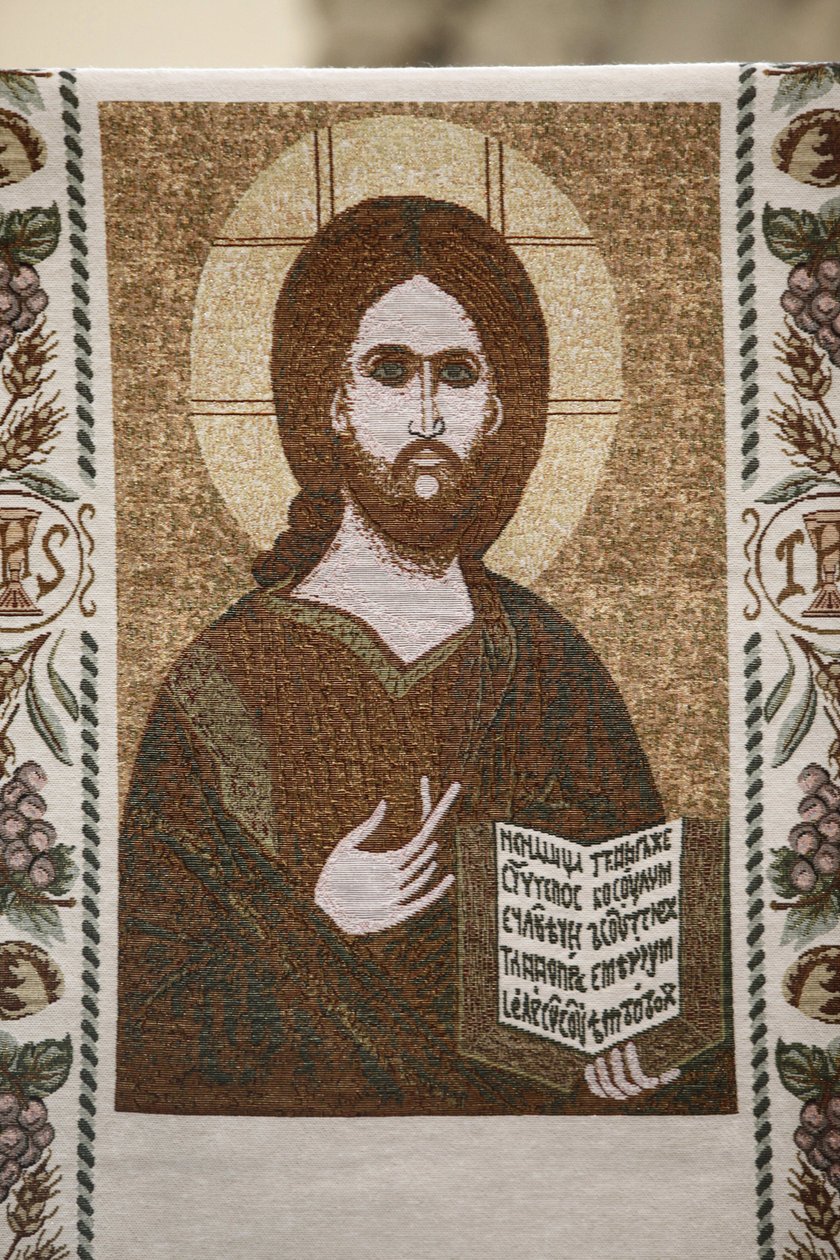 Ambo in der Dominikanerkirche, Muro Leccese, Apulien, Muro Leccese, Italien von Unbekannt