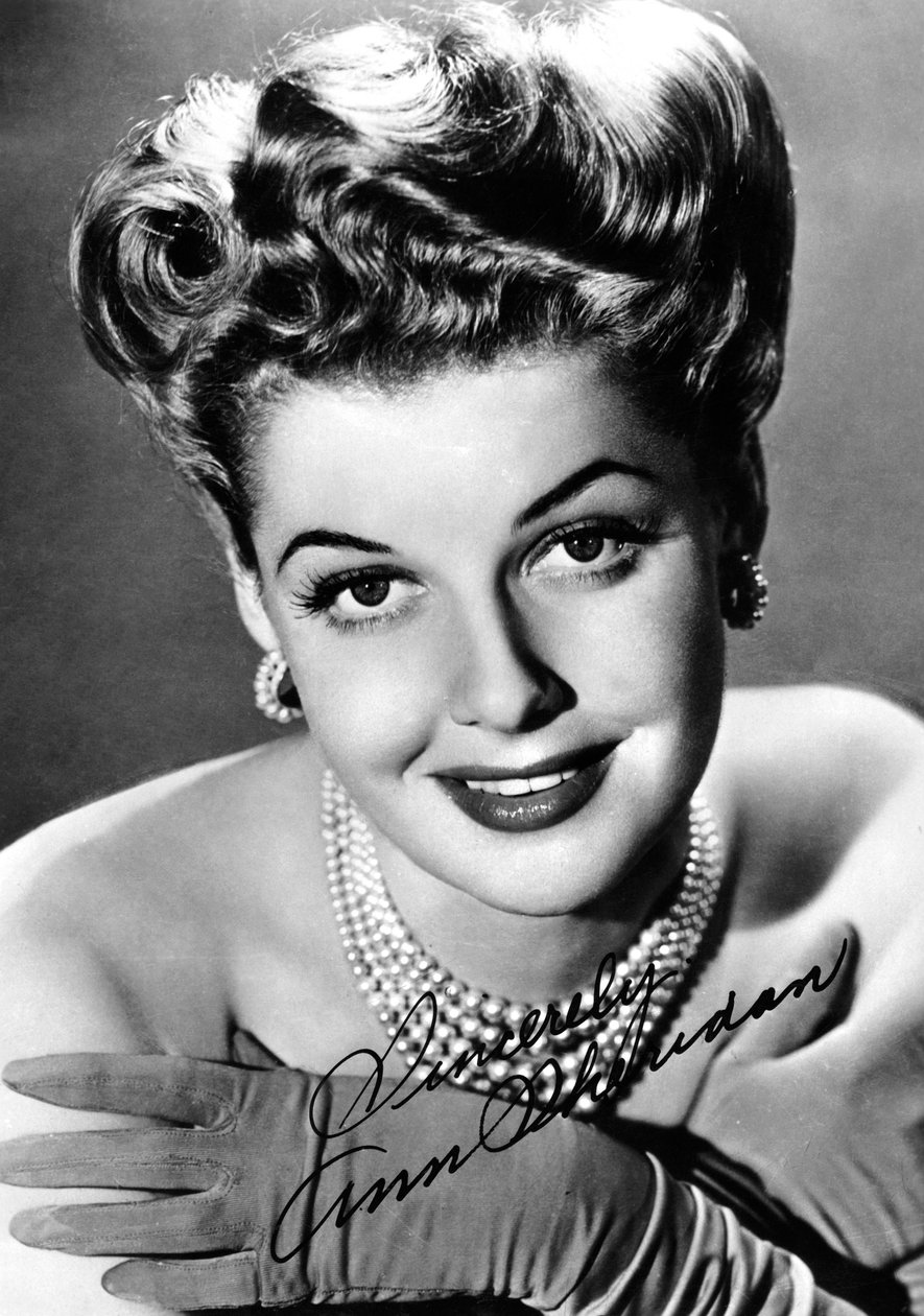 Ann Sheridan 1915-1967, amerikanische Schauspielerin, ca. 1930er-1940er Jahre von Unbekannt