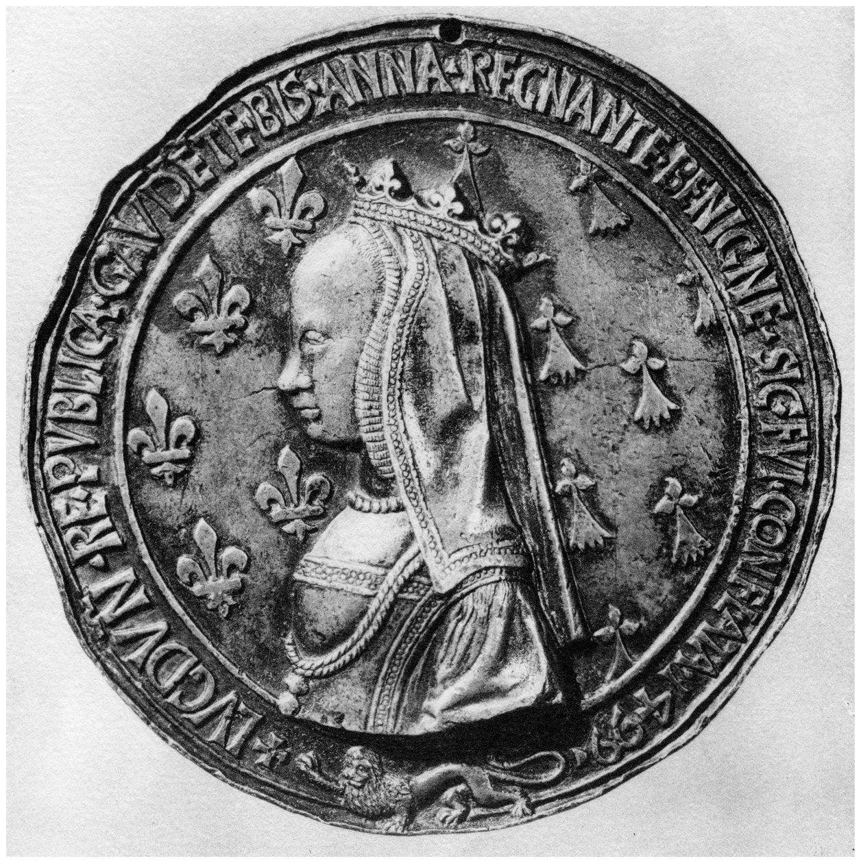 Anne von Bretagne, 1499, 1958 von Unbekannt