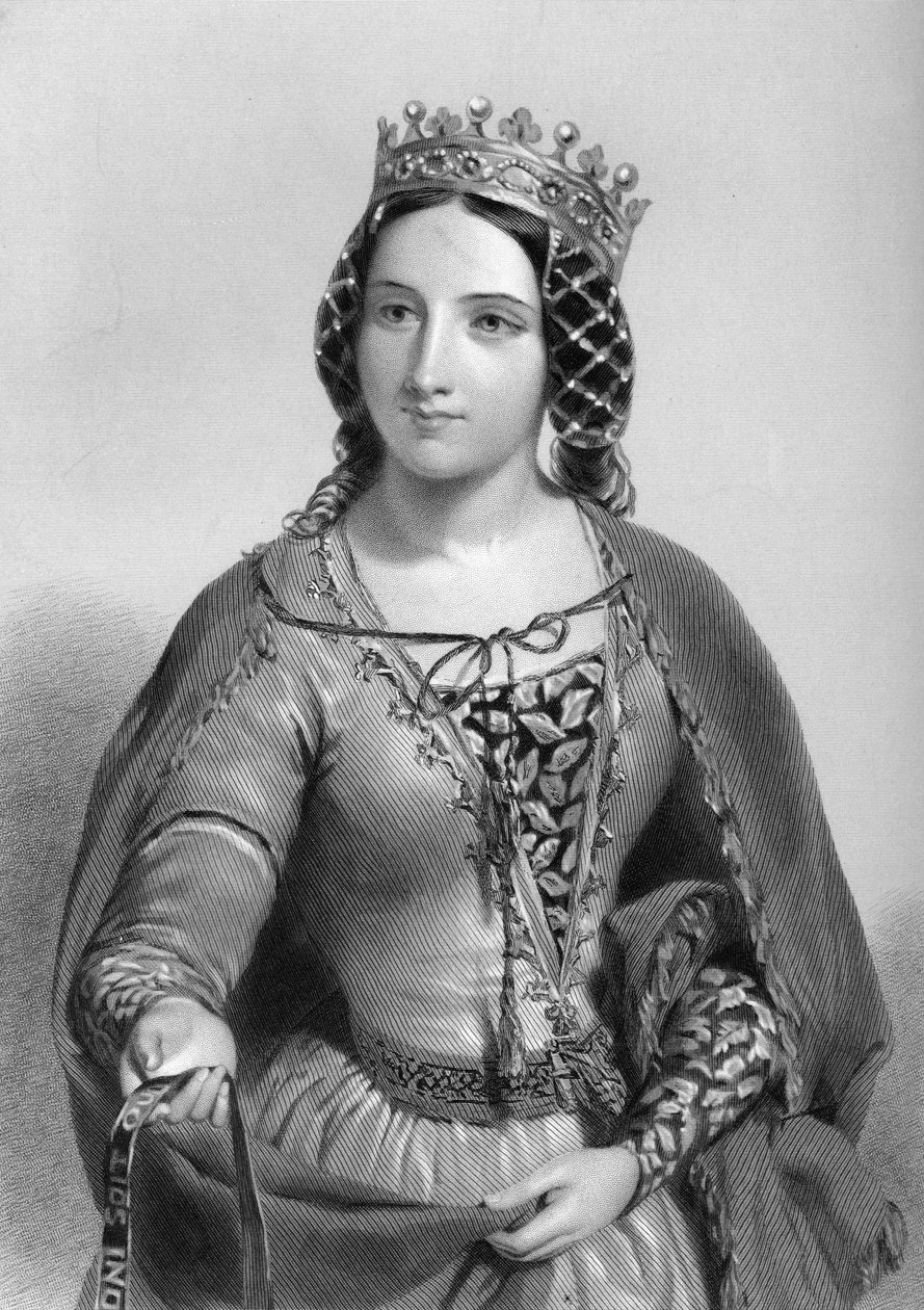 Anne von Warwick 1456-1485, Königin von König Richard III, 1851 von Unbekannt