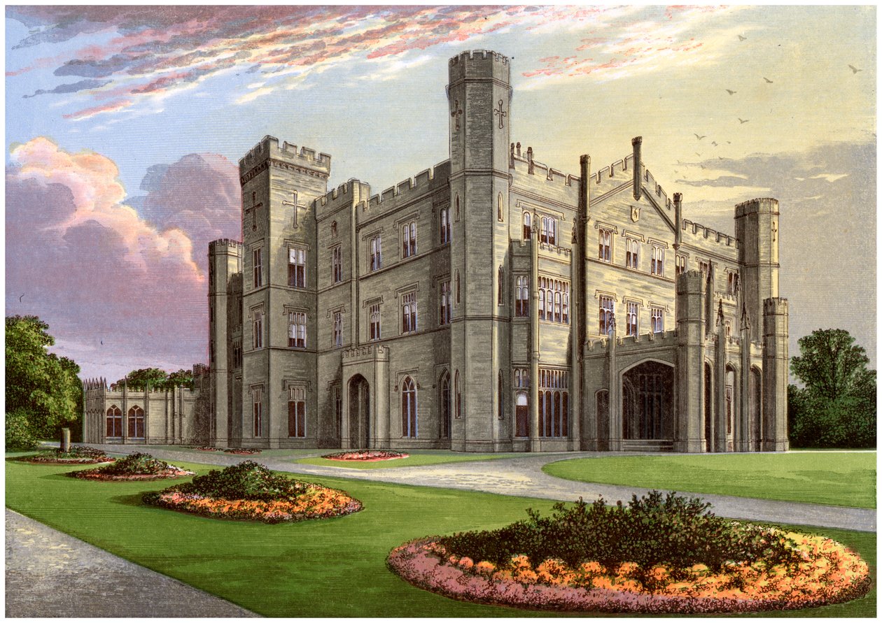 Apley Park, nahe Bridgnorth, Shropshire, Heim der Familie Foster, um 1880 von Unbekannt