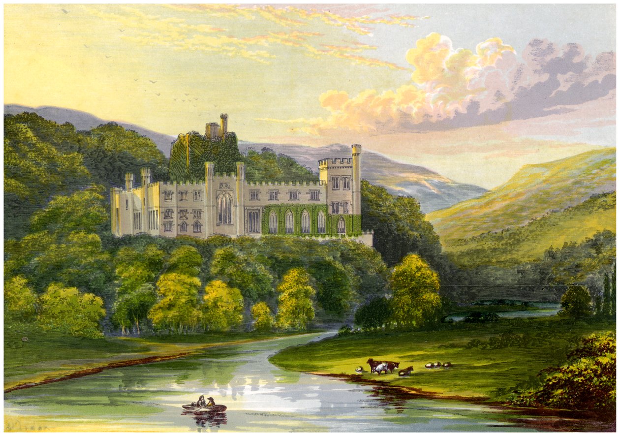 Arundel Castle, Sussex, Residenz des Herzogs von Norfolk, um 1880 von Unbekannt