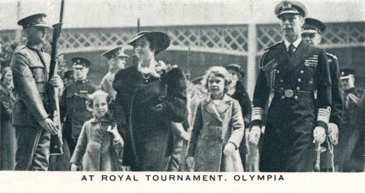 Beim Royal Tournament, Olympia, 1936-1937 von Unbekannt