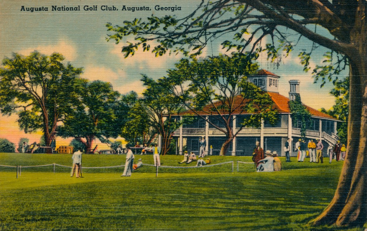 Augusta National Golf Club House, 1943 von Unbekannt