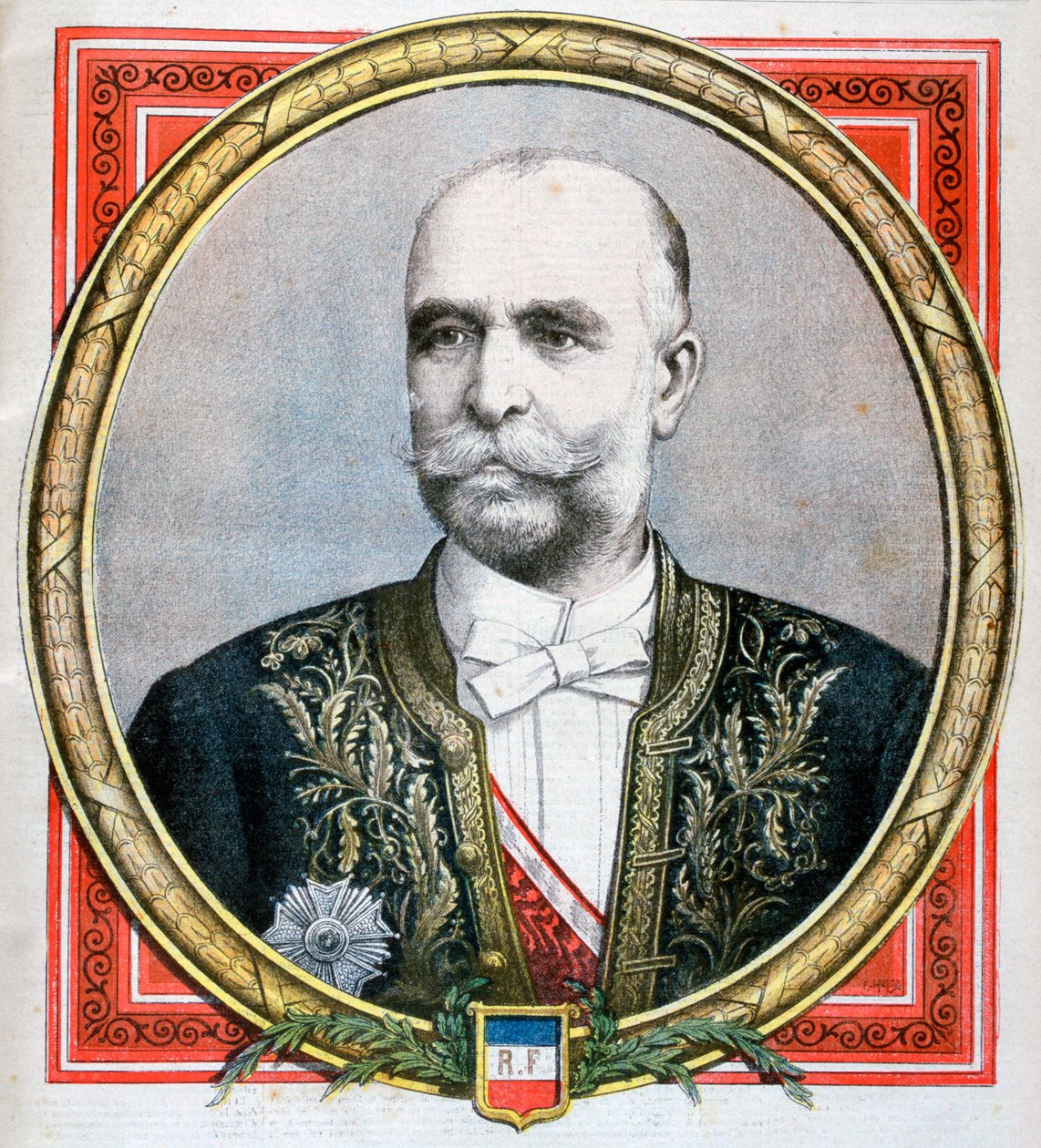 Baron de Courcel, der französische Botschafter in London, 1894 von Unbekannt