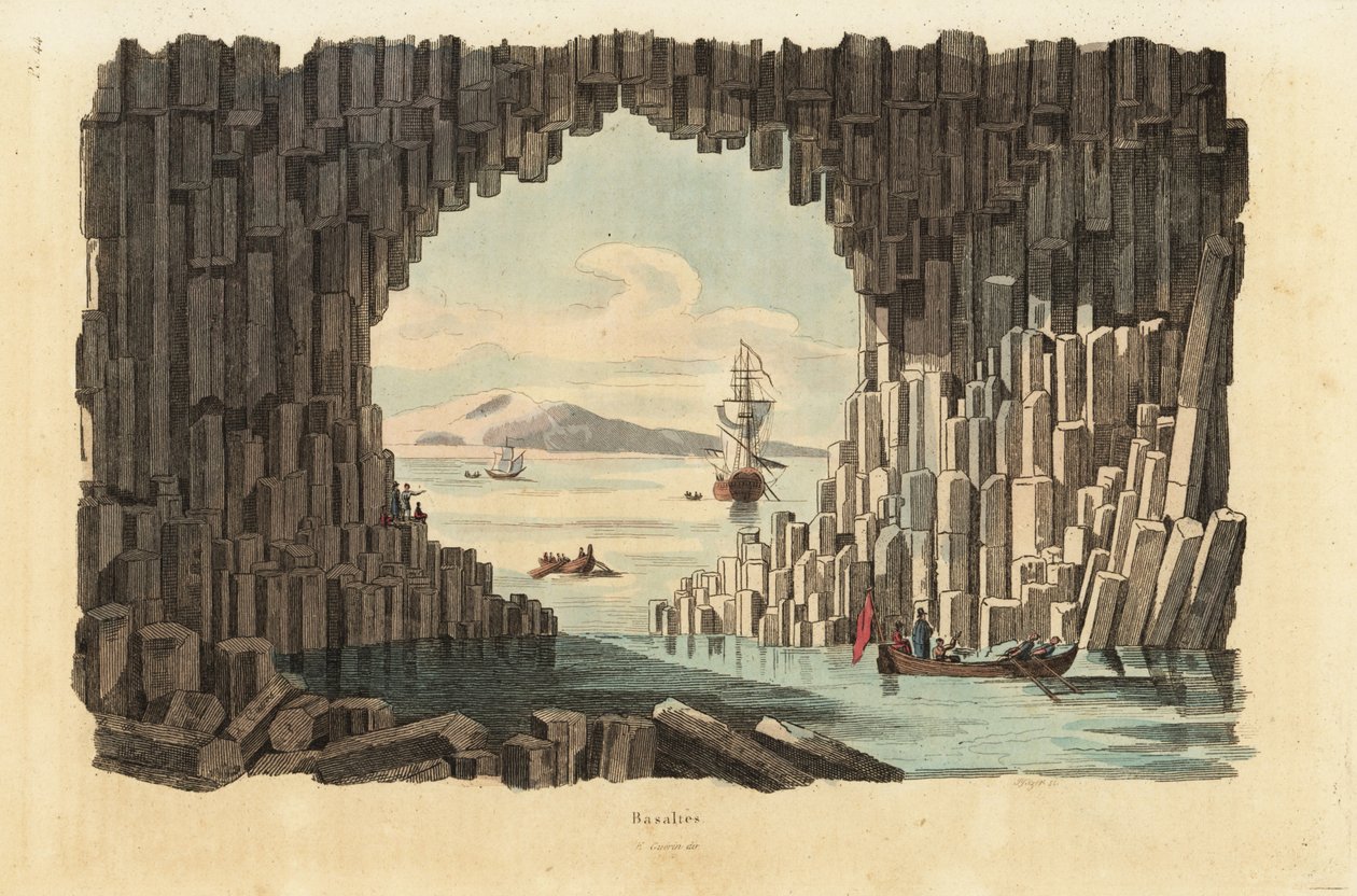 Basaltsäulen in Fingal