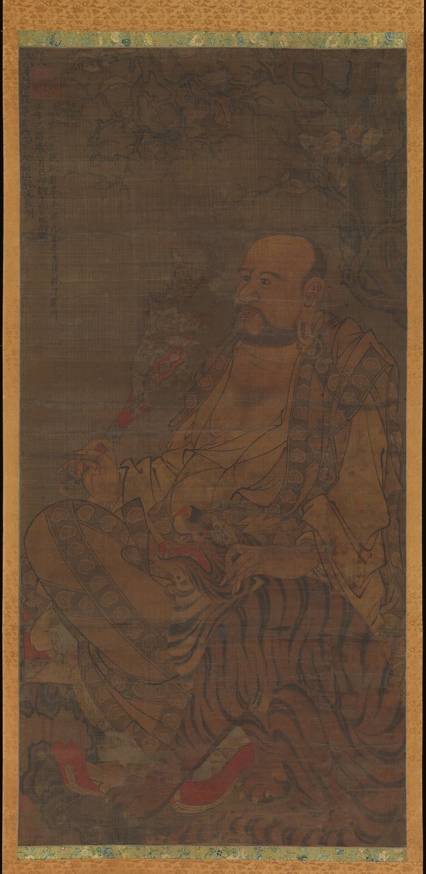 Bhadra, der sechste Luohan, 1345 von Unbekannt