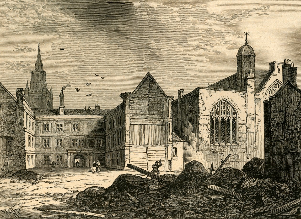 Blackwell Hall im Jahr 1812, 1897 von Unbekannt
