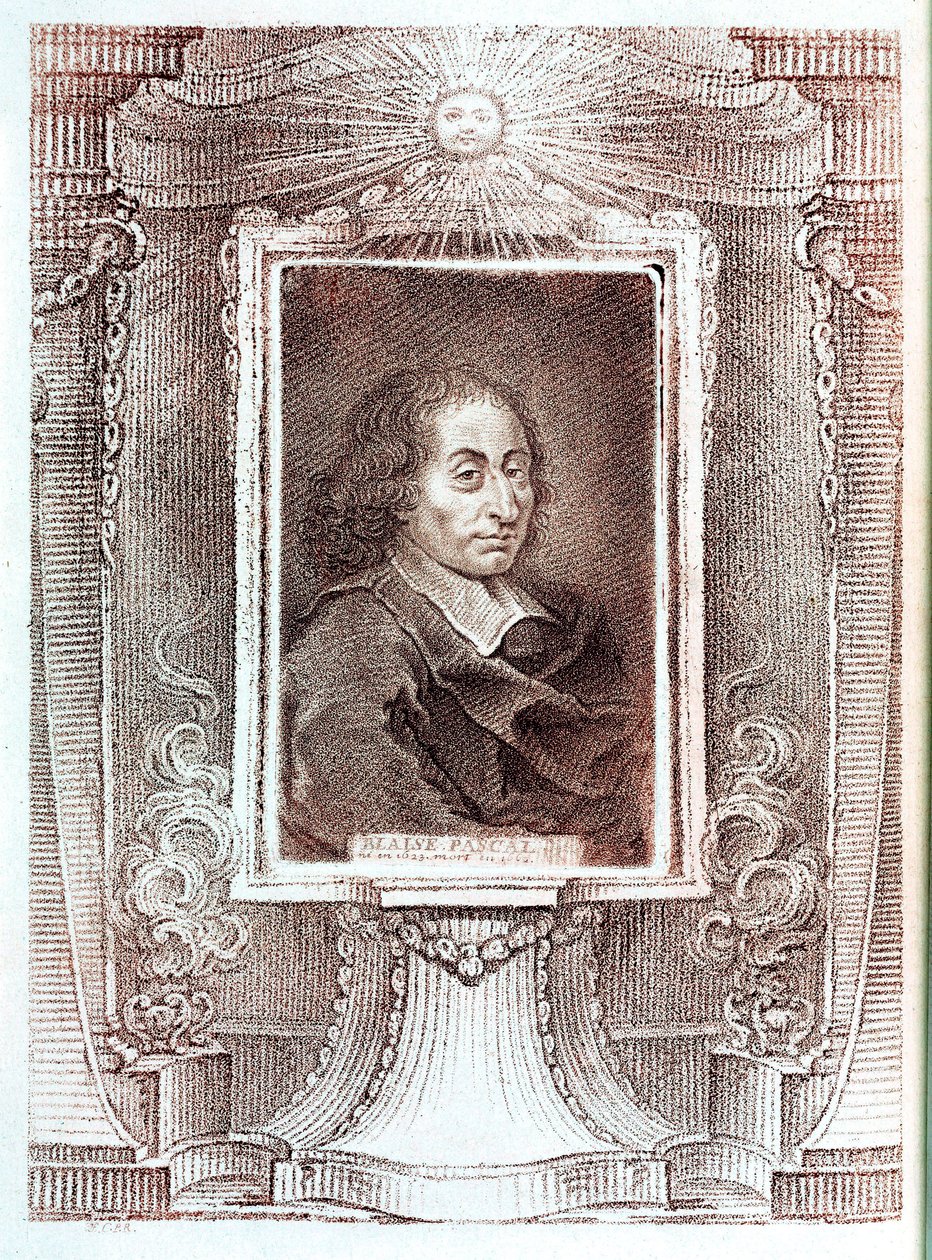 Blaise Pascal, französischer Mathematiker, Physiker und Philosoph, ca. 1650 von Unbekannt