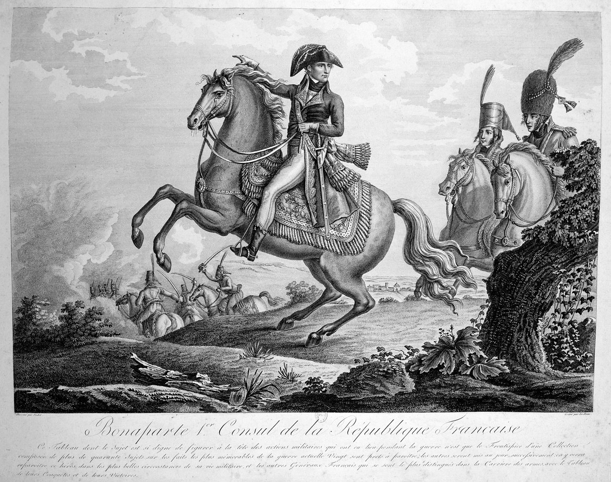 Bonaparte 1. Konsul der Französischen Republik, 19. Jahrhundert von Unbekannt