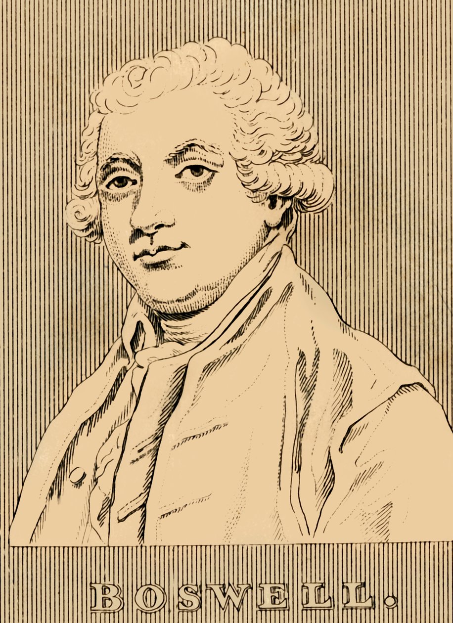 Boswell, 1740-1795, 1830 von Unbekannt