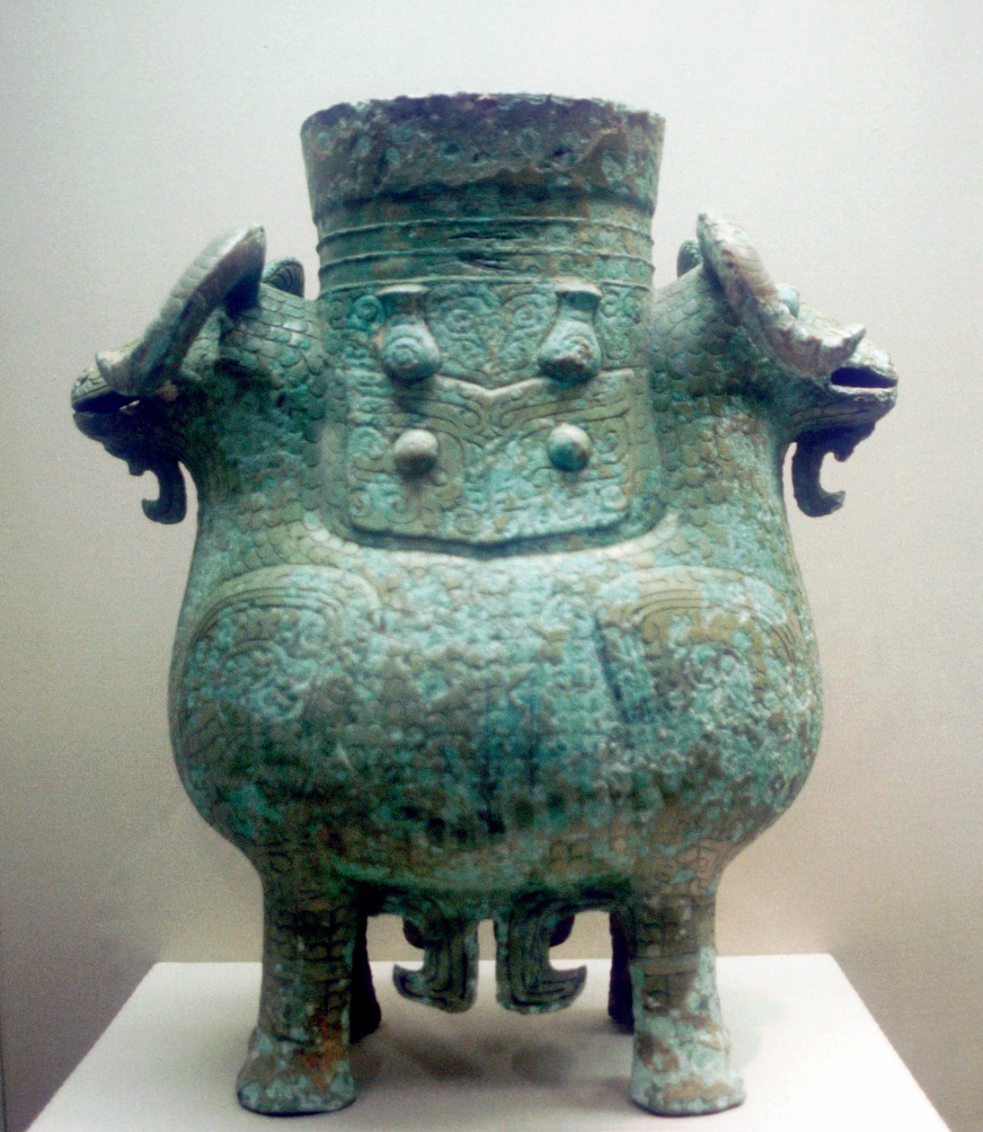 Bronzeritualgefäß, Shang-Dynastie, China, 12. Jahrhundert v. Chr. von Unbekannt