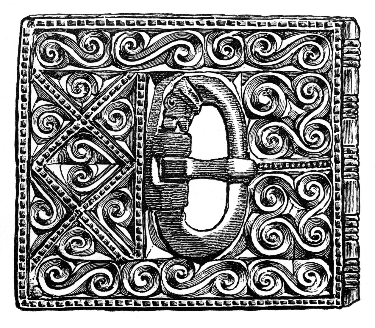 Schnalle aus Smithfield, London, 1893 von Unbekannt
