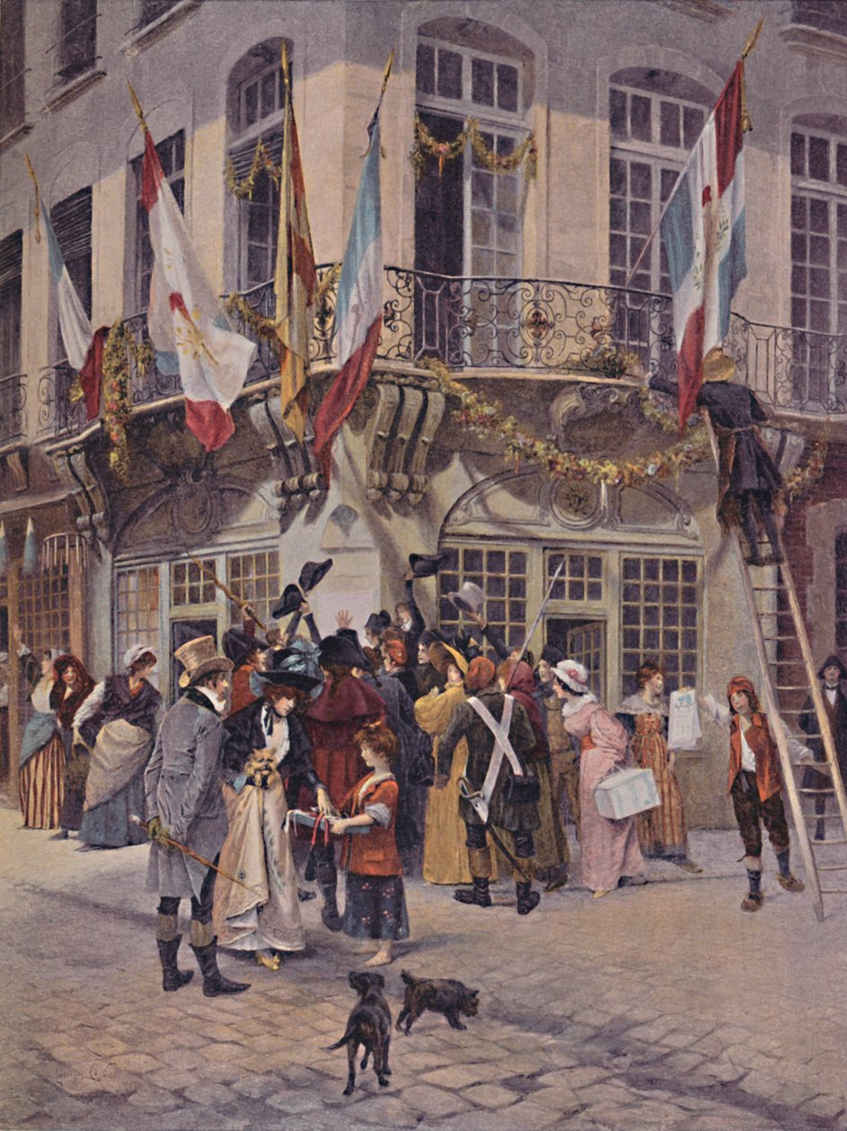 Siegesbulletin der Armeen Italiens, 1797, 1896 von Unbekannt