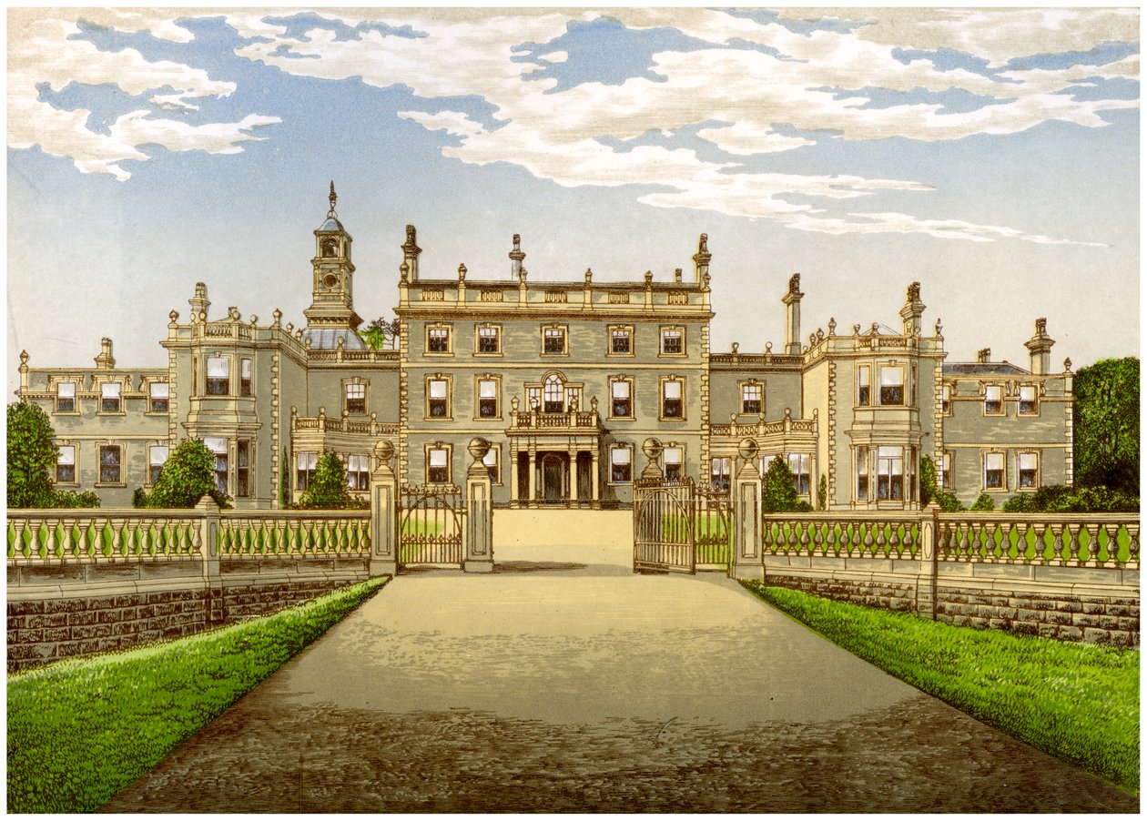 Bulwell Hall, Nottinghamshire, Heim der Familie Cooper von Unbekannt