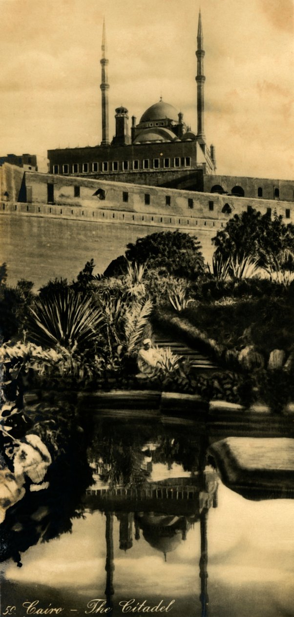 Kairo - Die Zitadelle, um 1918-1939 von Unbekannt