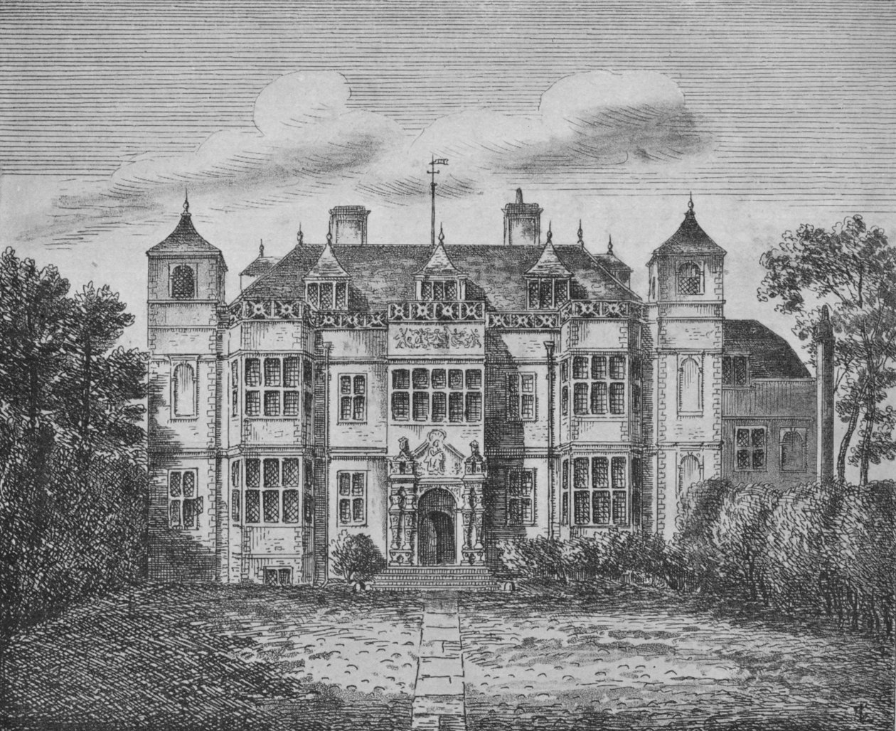 Campden House, Kensington, um 1900-1911 von Unbekannt