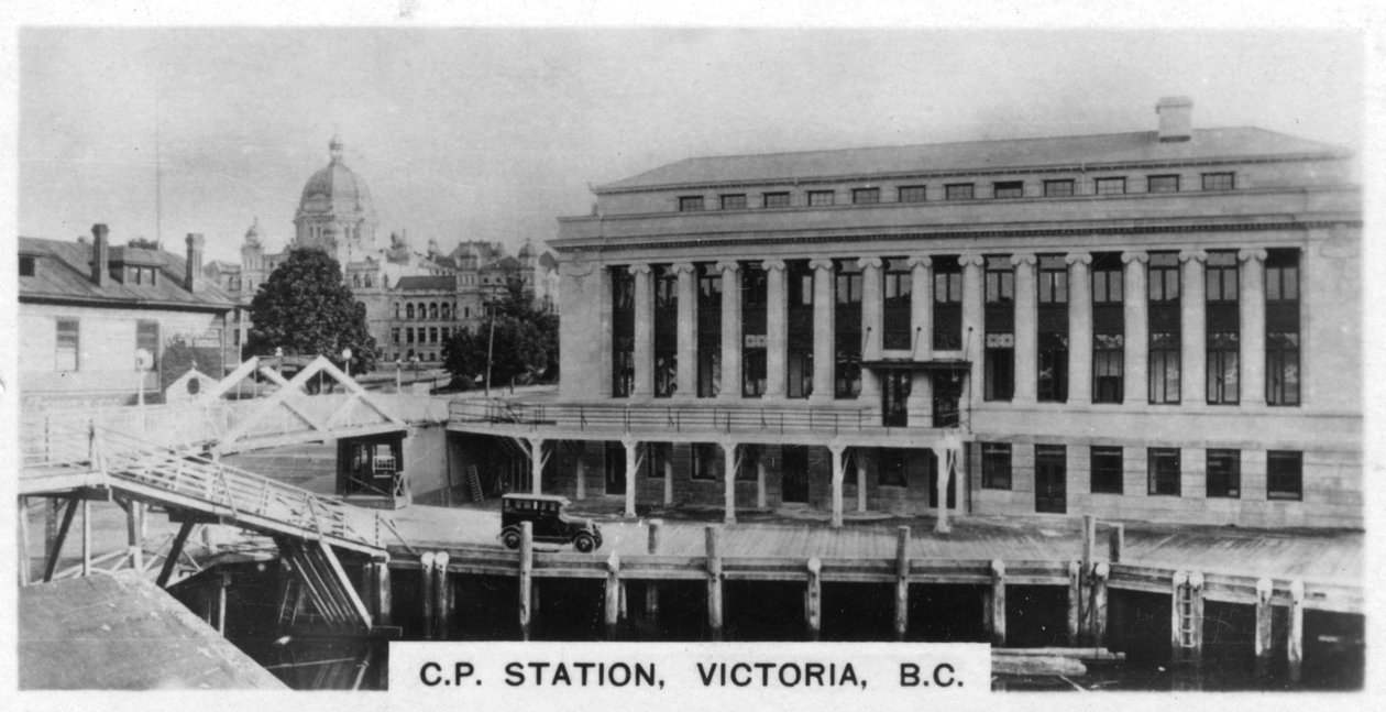 Canadian Pacific Station, Victoria, British Columbia, Kanada von Unbekannt