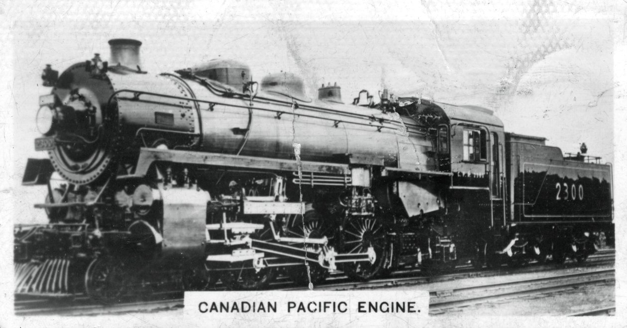 Kanadische Pazifik-Passagierlokomotive, Kanada, um 1920er Jahre von Unbekannt