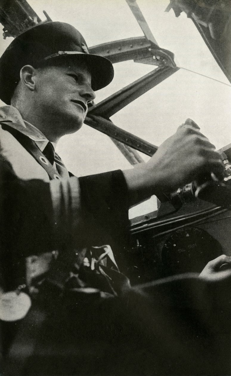Kapitän Gilbert Rae, BOAC-Mosquito-Pilot, Zweiter Weltkrieg, ca. 1939-ca. 1944, 1946 von Unbekannt