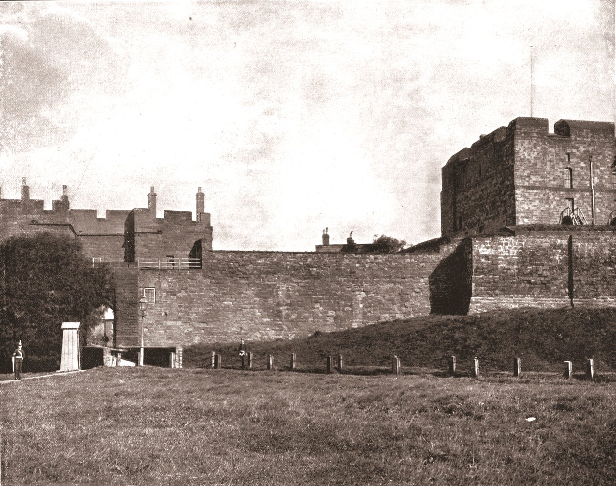 Carlisle Castle, Cumbria, 1894 von Unbekannt
