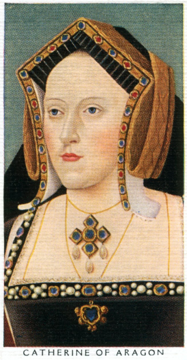 Katharina von Aragon, erste Frau von Heinrich VIII., ca. 1530, frühes 20. Jahrhundert von Unbekannt