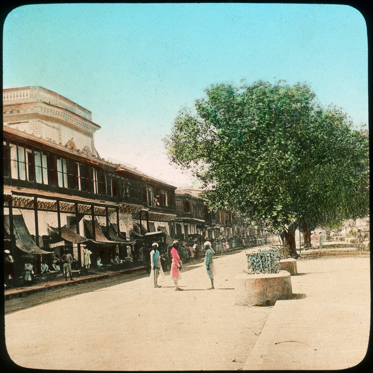 Chandni Chowk, Delhi, Indien, späte 19. oder frühe 20. Jahrhundert von Unbekannt
