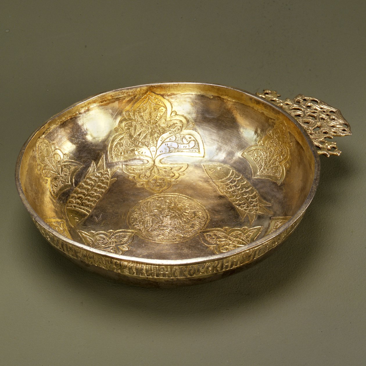 Charka-Trinkbecher des Zaren Iwan IV. des Schrecklichen aus dem Khanat von Kasan, vor 1552 von Unbekannt