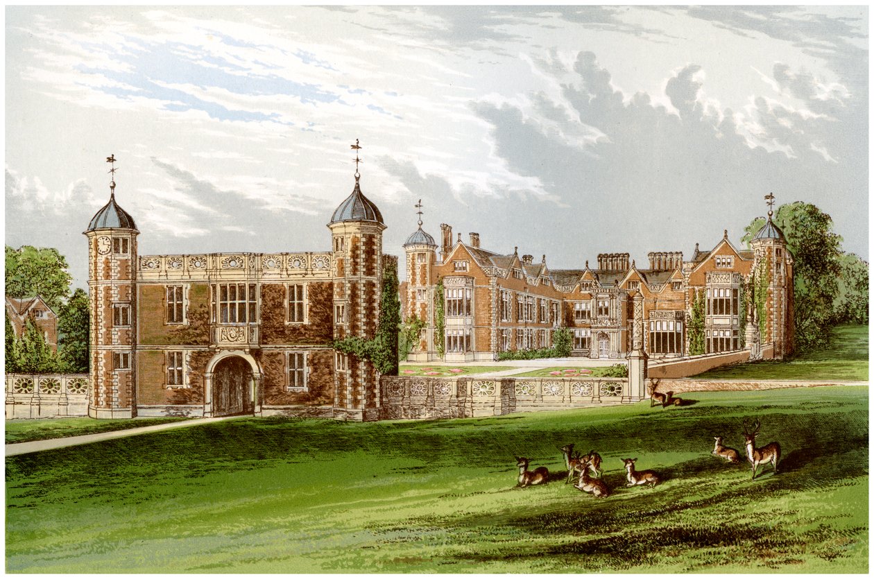 Charlecote Park, Warwickshire, Heim der Familie Lucy von Unbekannt