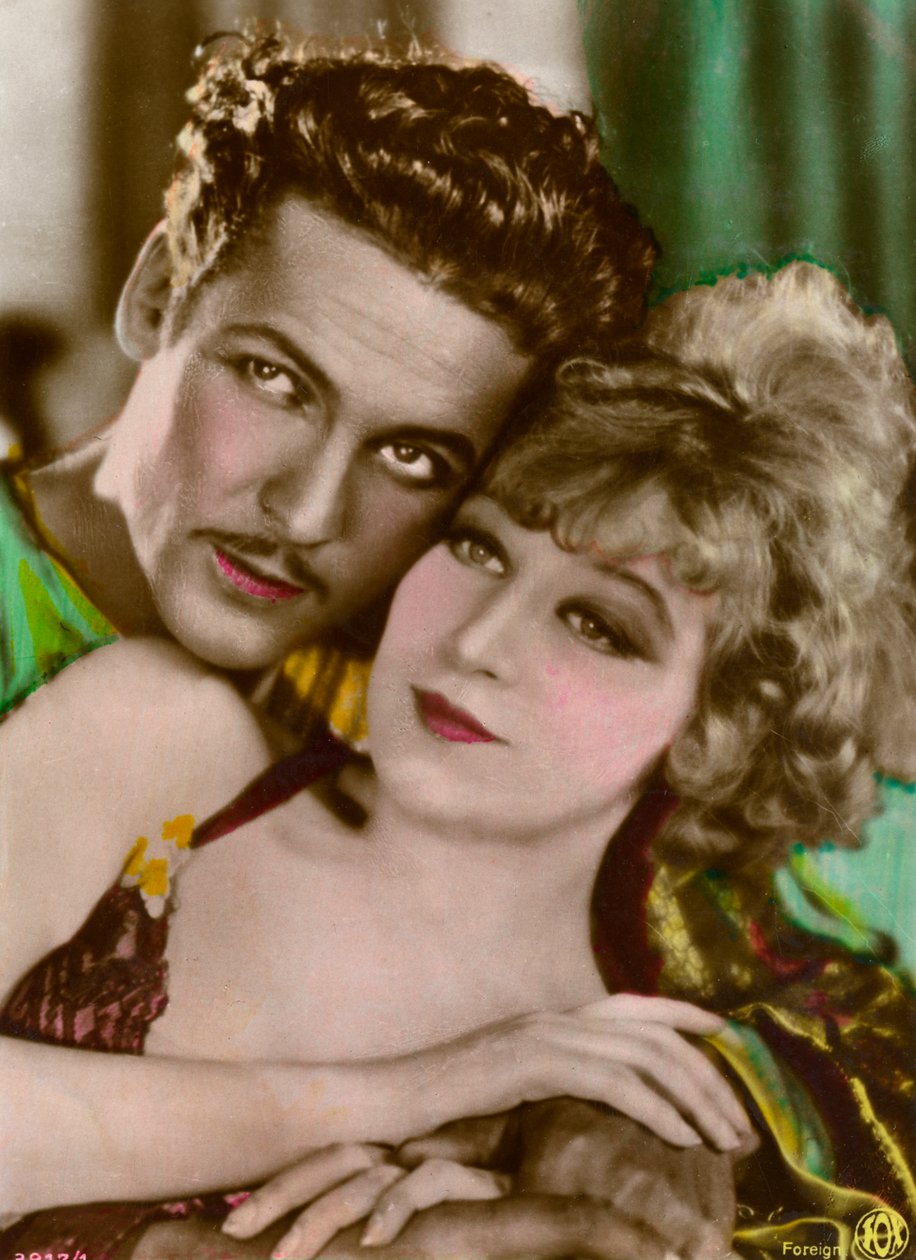 Charles Farrell 1901-1990 und Greta Nissen 1906-1988, 20. Jahrhundert von Unbekannt