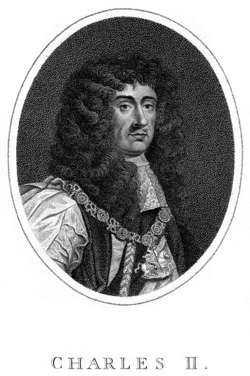 Karl II., König von England, Schottland und Irland, 19. Jahrhundert von Unbekannt