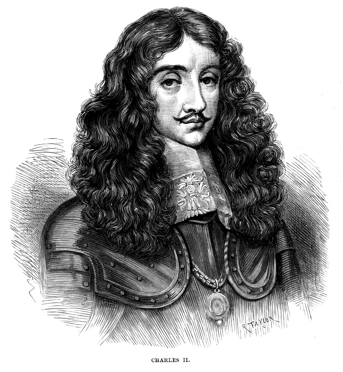 Karl II., König von Großbritannien und Irland 1660-1685, um 1880 von Unbekannt