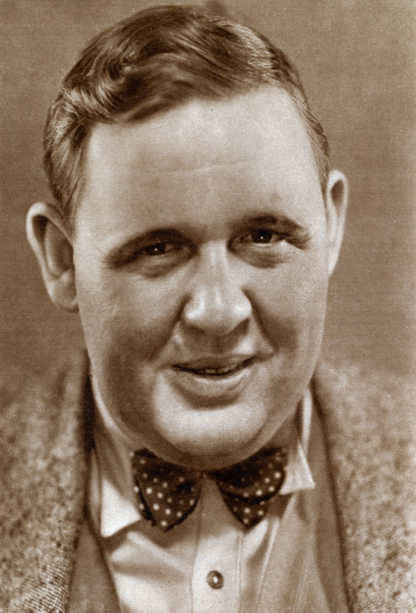 Charles Laughton, englischer Bühnen- und Filmschauspieler, 1933 von Unbekannt