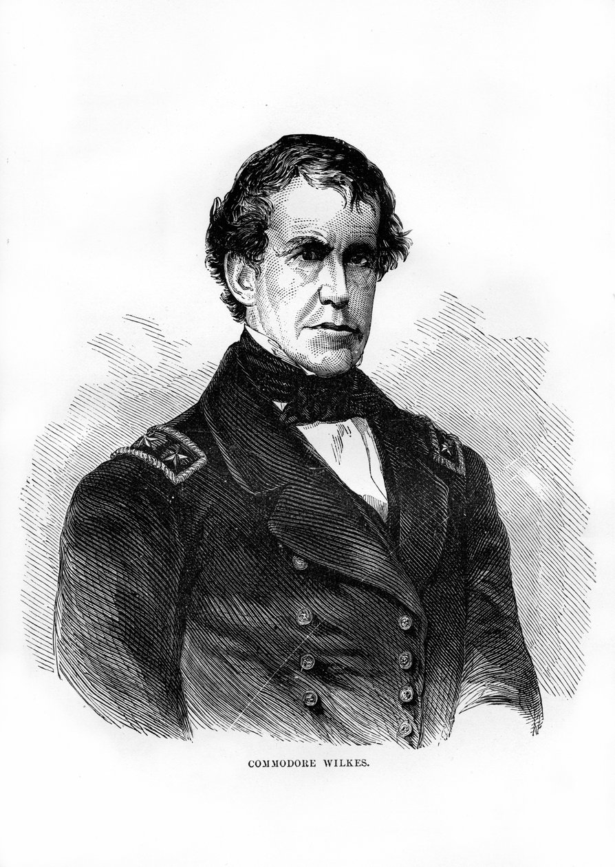 Charles Wilkes, amerikanischer Marineoffizier und Entdecker, 1872 von Unbekannt