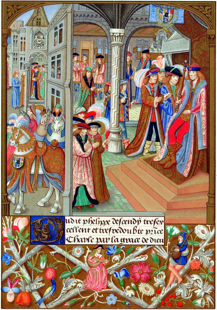 Karl der Kühne, Herzog von Burgund von Unbekannt