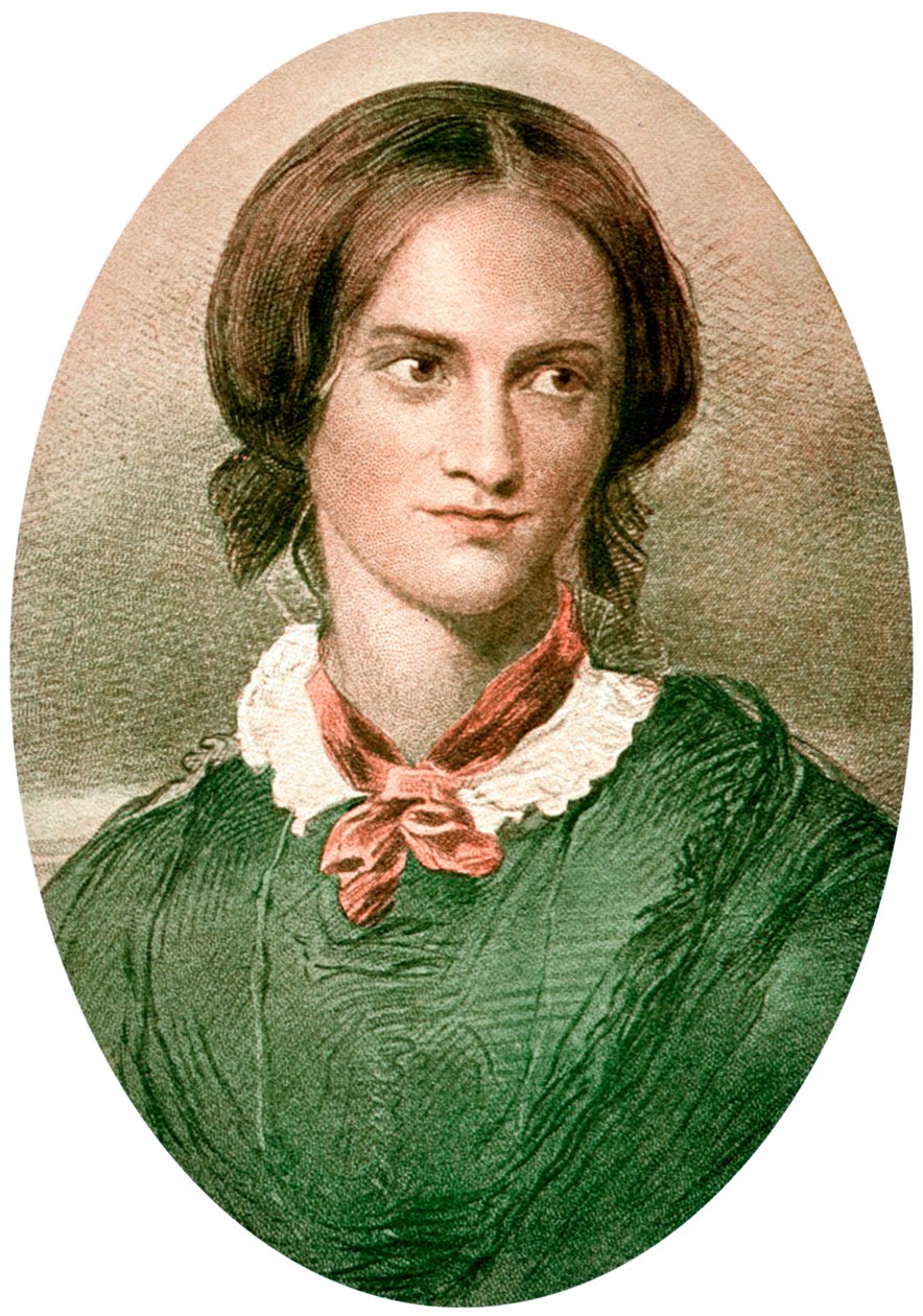 Charlotte Brontë 1816-1855, englische Schriftstellerin, 1908-1909 von Unbekannt