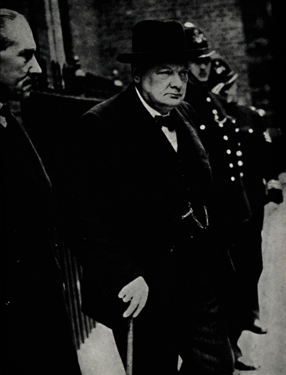 Churchill als Premierminister, um 1940, 1945 von Unbekannt
