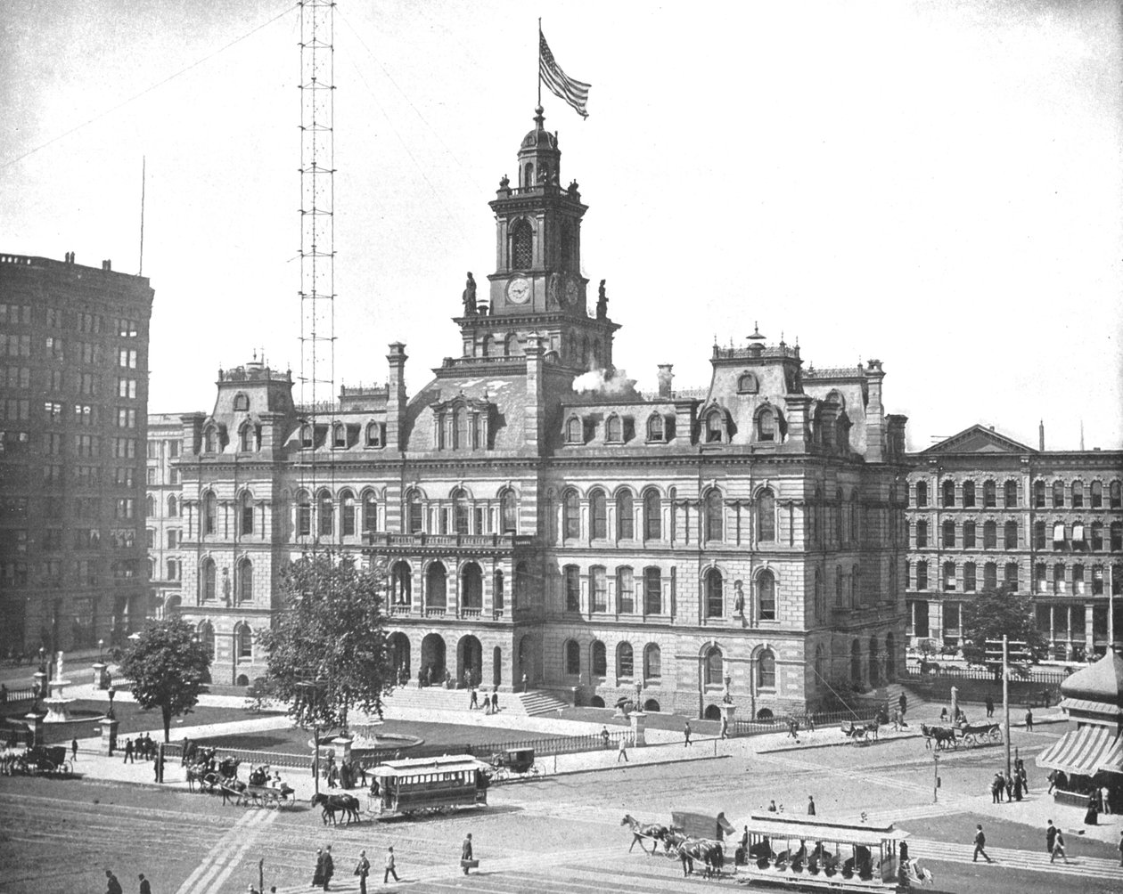 Rathaus, Detroit, Michigan, USA von Unbekannt