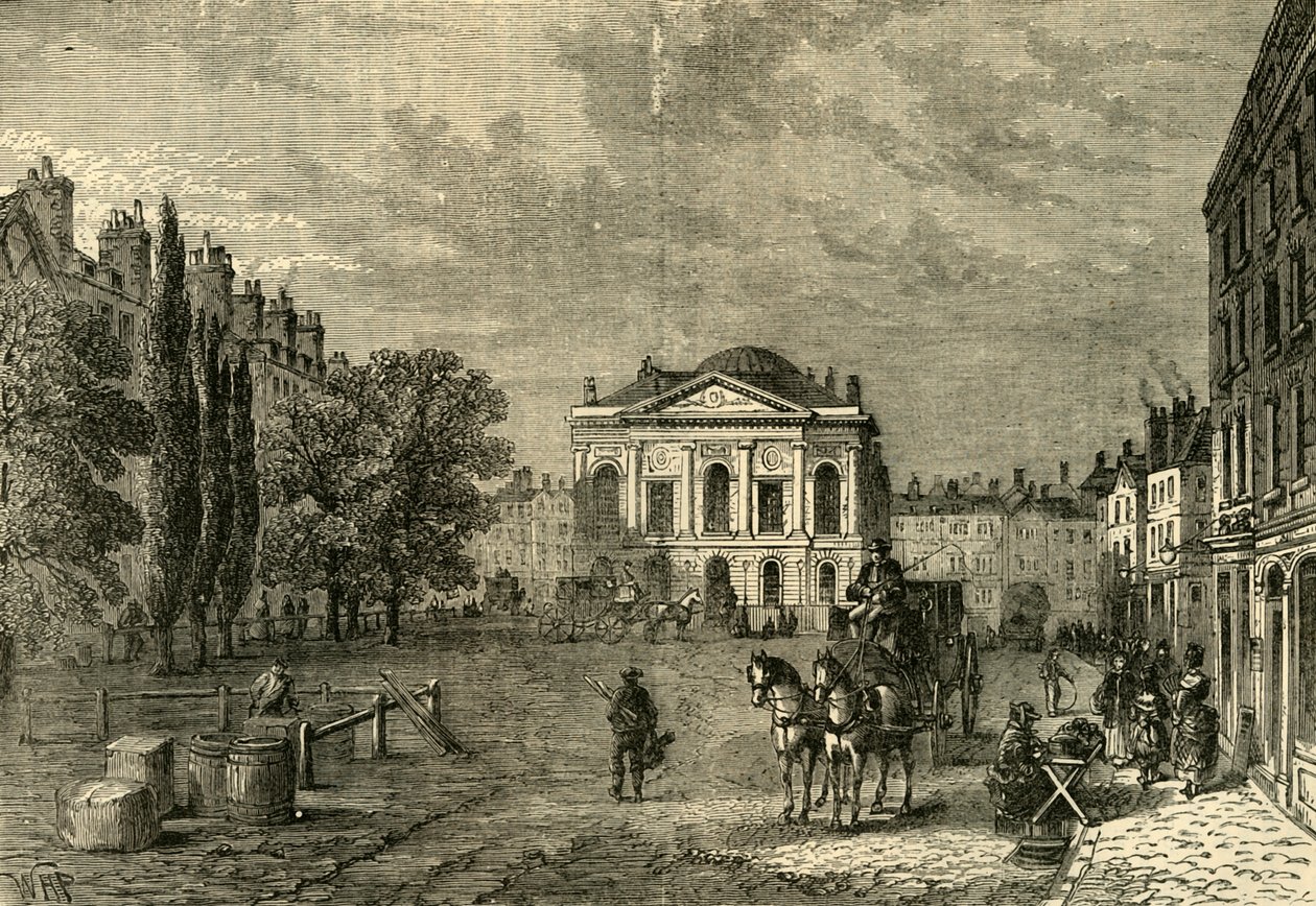 Clerkenwell Green im Jahr 1789 von Unbekannt