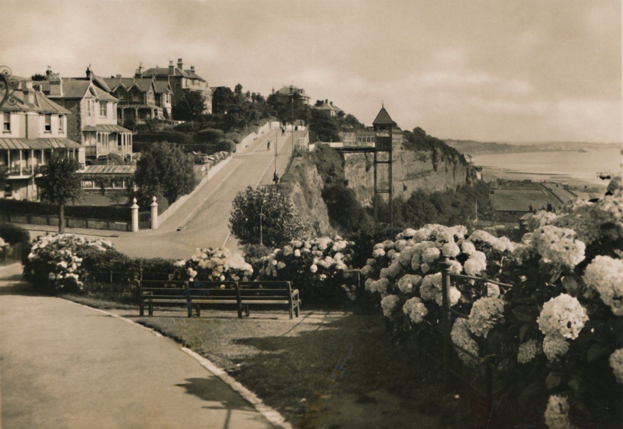 Cliff Road, Shanklin, I.W., um 1920 von Unbekannt