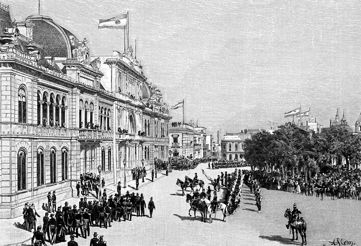 Kongressgebäude, Buenos Aires, Argentinien, 1895 von Unbekannt
