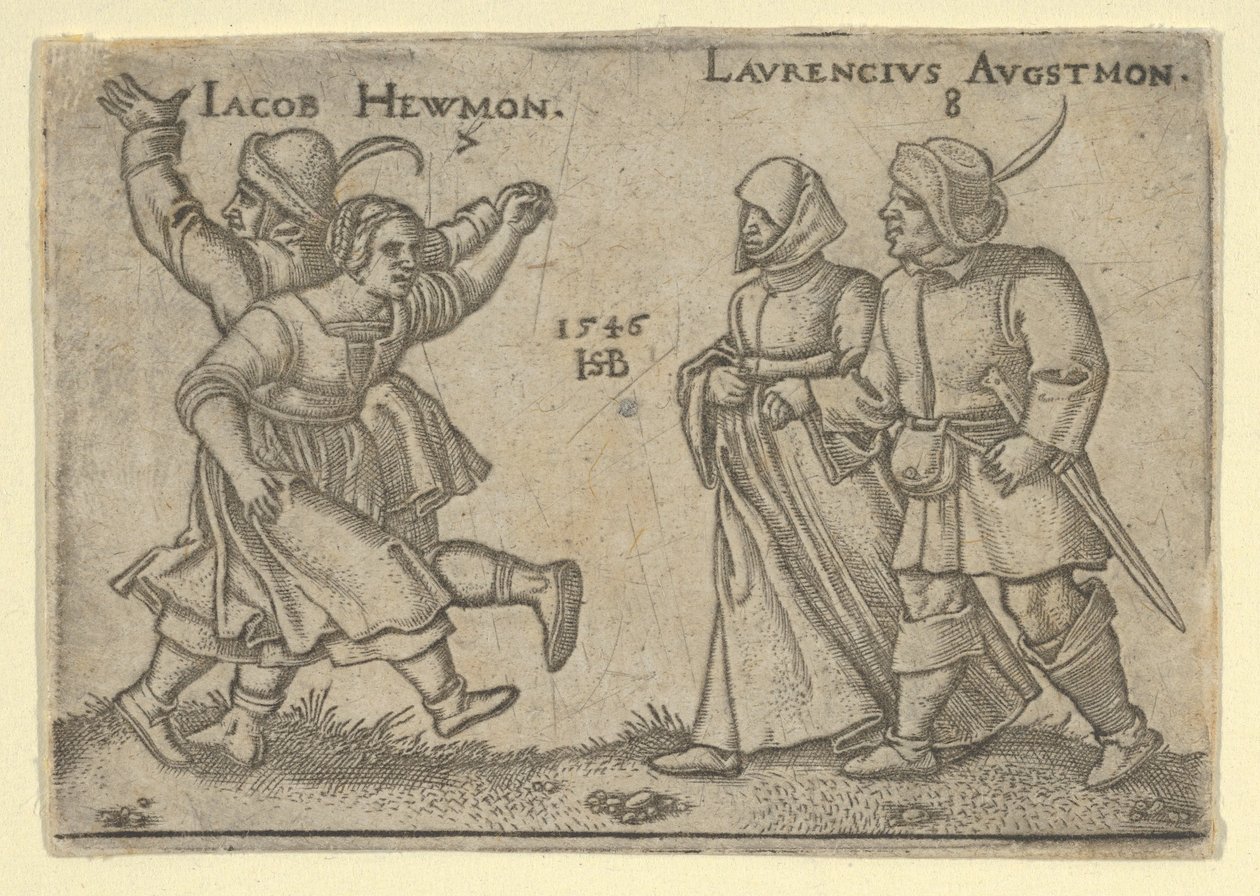 Kopie von Juli und August, aus Das Fest der Bauern oder die zwölf Monate, nach 1547 von Unbekannt