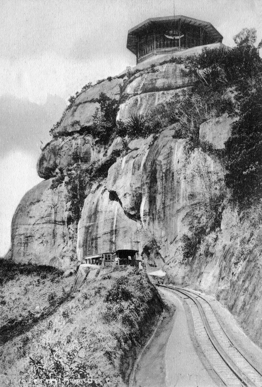 Corcovado, Rio de Janeiro, Brasilien, um 1900 von Unbekannt