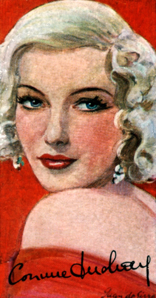 Corinne Luchaire, 1921-1950, französische Schauspielerin, 20. Jahrhundert von Unbekannt