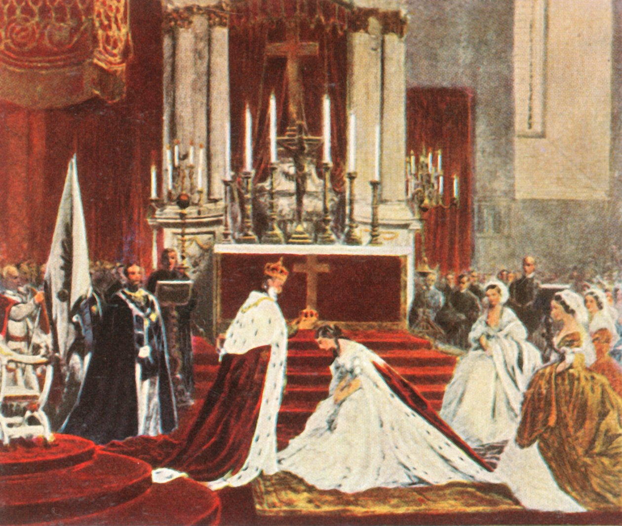 Krönung von Wilhelm I. in Königsberg, 18. Oktober 1861 von Unbekannt