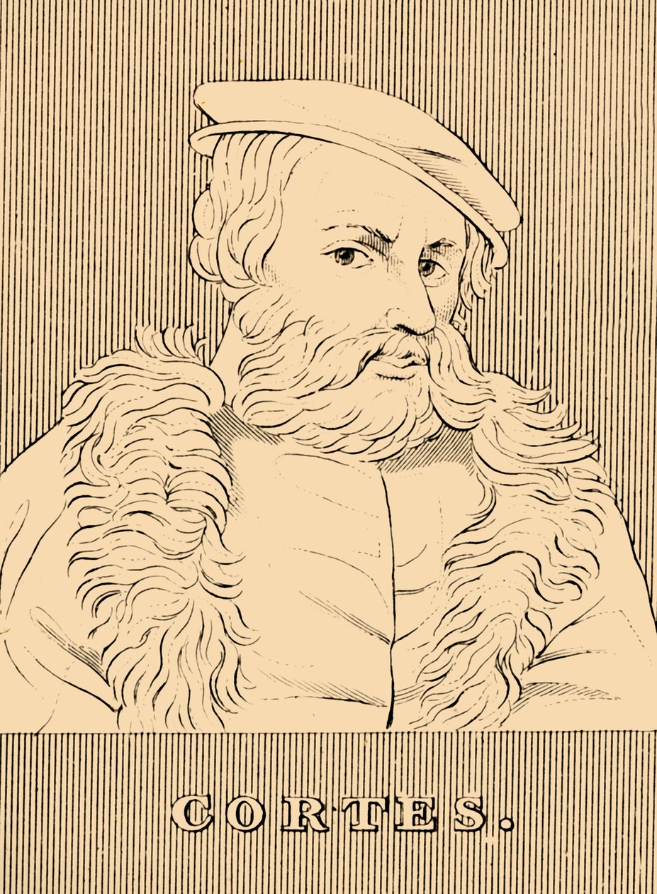 Cortes, 1485-1547, 1830 von Unbekannt