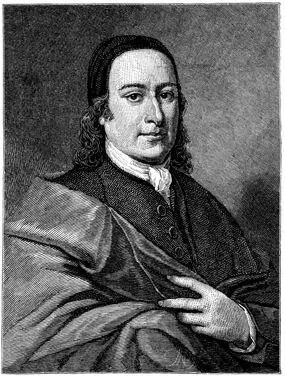 Graf Nicolaus Ludwig von Zinzendorf 1700-1760, deutscher Theologe von Unbekannt