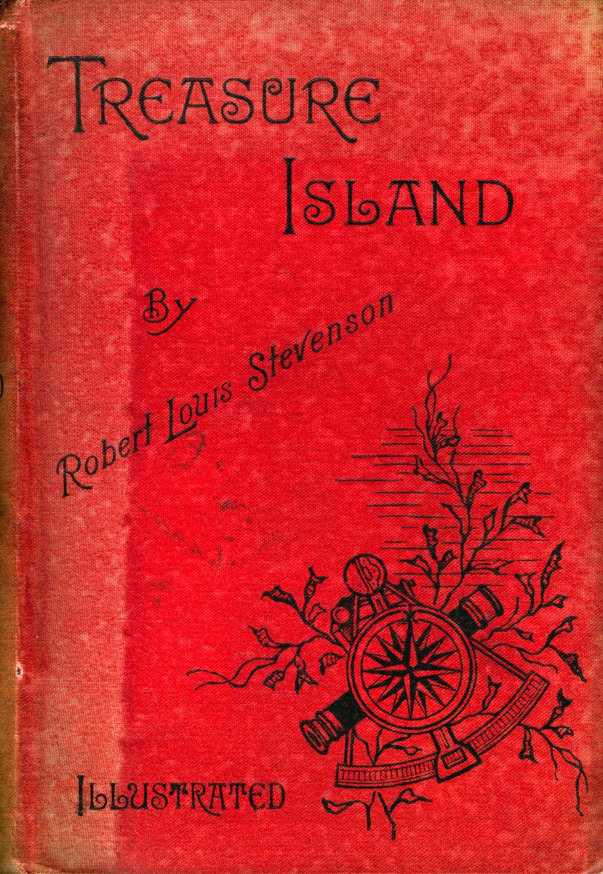 Titelblatt von Schatzinsel von Robert Louis Stevenson, 1886 von Unbekannt